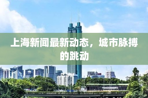 上海新闻最新动态，城市脉搏的跳动