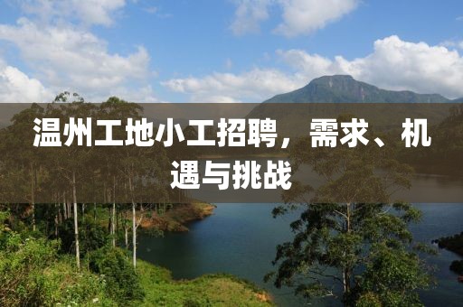 温州工地小工招聘，需求、机遇与挑战