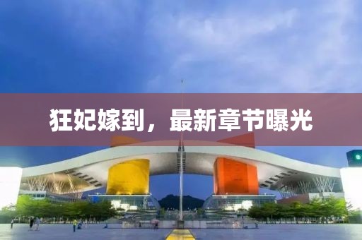 狂妃嫁到，最新章节曝光