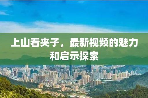 上山看夹子，最新视频的魅力和启示探索