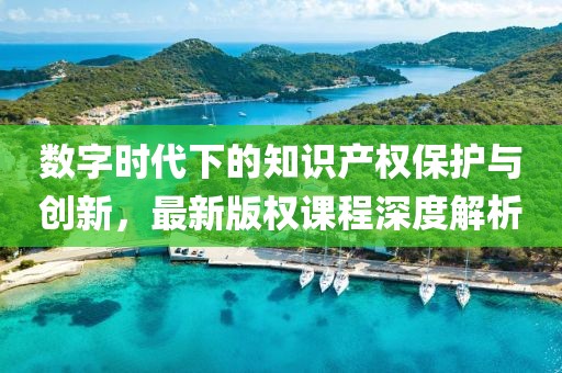 数字时代下的知识产权保护与创新，最新版权课程深度解析