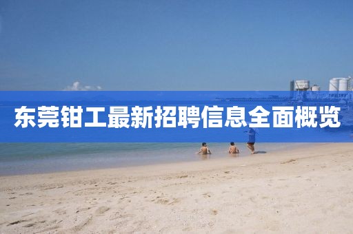 东莞钳工最新招聘信息全面概览