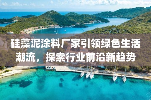 硅藻泥涂料厂家引领绿色生活潮流，探索行业前沿新趋势