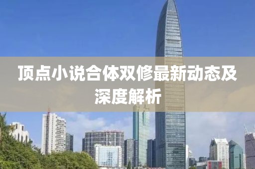 顶点小说合体双修最新动态及深度解析