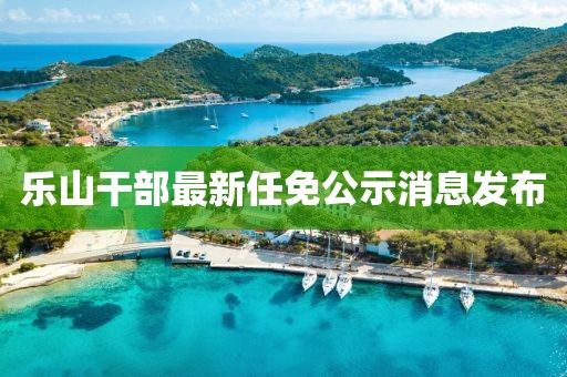 乐山干部最新任免公示消息发布
