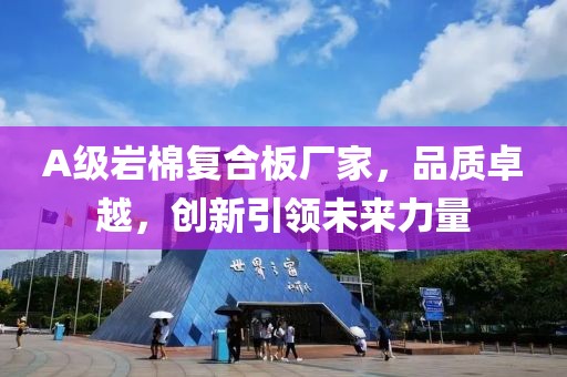 A级岩棉复合板厂家，品质卓越，创新引领未来力量