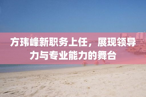 方玮峰新职务上任，展现领导力与专业能力的舞台