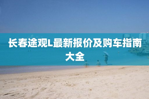 长春途观L最新报价及购车指南大全