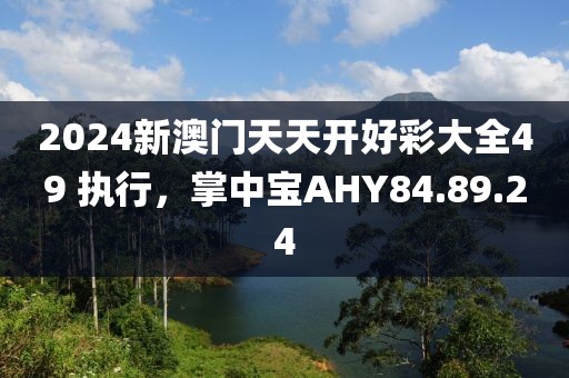 2024新澳门天天开好彩大全49 执行，掌中宝AHY84.89.24
