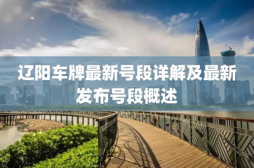 辽阳车牌最新号段详解及最新发布号段概述