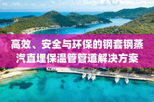 高效、安全与环保的钢套钢蒸汽直埋保温管管道解决方案