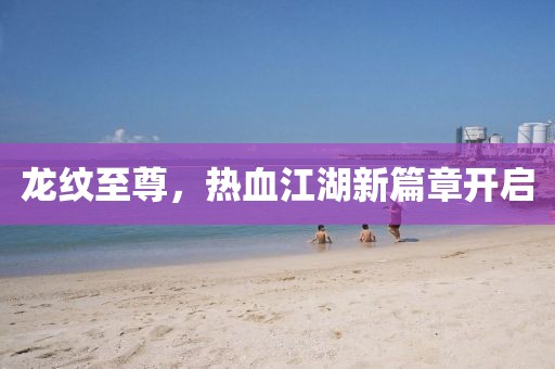 龙纹至尊，热血江湖新篇章开启