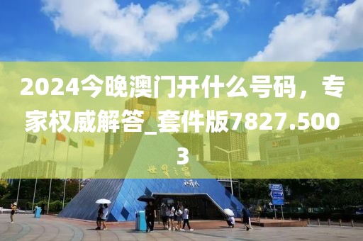 2024今晚澳门开什么号码，专家权威解答_套件版7827.5003