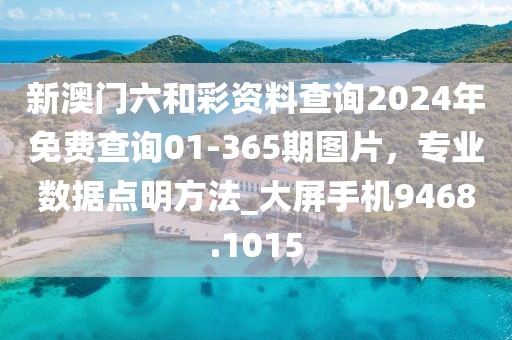 新澳门六和彩资料查询2024年免费查询01-365期图片，专业数据点明方法_大屏手机9468.1015