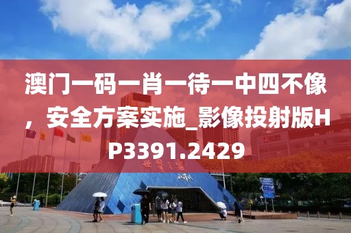 澳门一码一肖一待一中四不像，安全方案实施_影像投射版HP3391.2429