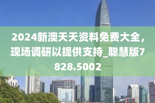 2024新澳天天资料免费大全，现场调研以提供支持_聪慧版7828.5002