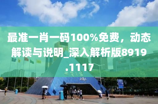 最准一肖一码100%免费，动态解读与说明_深入解析版8919.1117