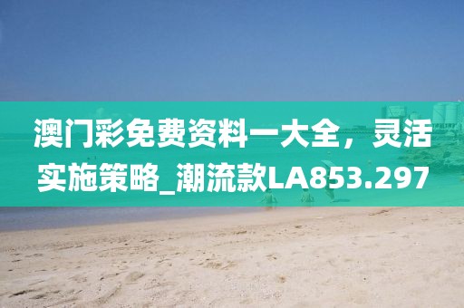 澳门彩免费资料一大全，灵活实施策略_潮流款LA853.297