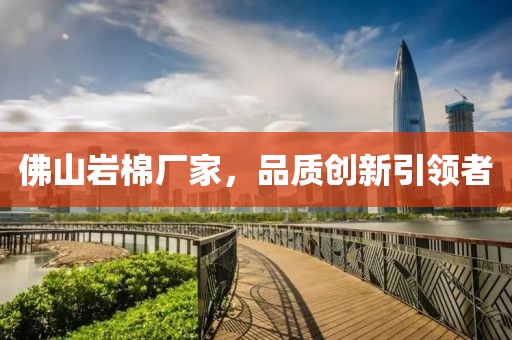 佛山岩棉厂家，品质创新引领者