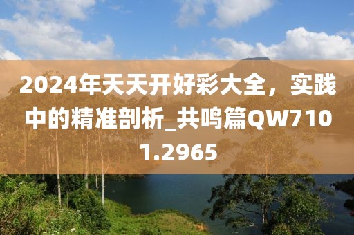 2024年天天开好彩大全，实践中的精准剖析_共鸣篇QW7101.2965