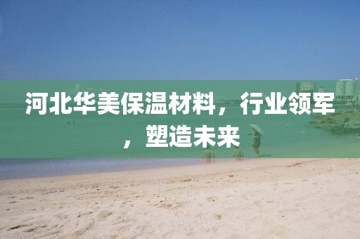河北华美保温材料，行业领军，塑造未来