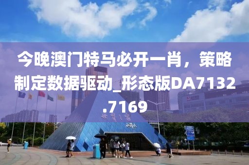 今晚澳门特马必开一肖，策略制定数据驱动_形态版DA7132.7169
