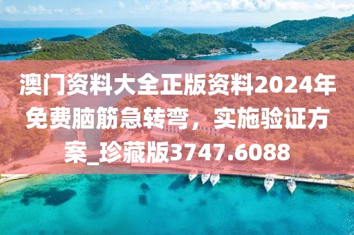 澳门资料大全正版资料2024年免费脑筋急转弯，实施验证方案_珍藏版3747.6088