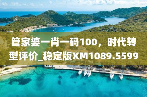 管家婆一肖一码100，时代转型评价_稳定版XM1089.5599
