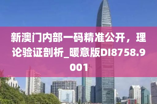 新澳门内部一码精准公开，理论验证剖析_暖意版DI8758.9001