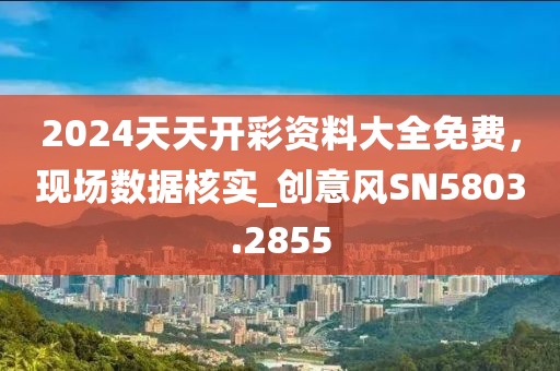 2024天天开彩资料大全免费，现场数据核实_创意风SN5803.2855
