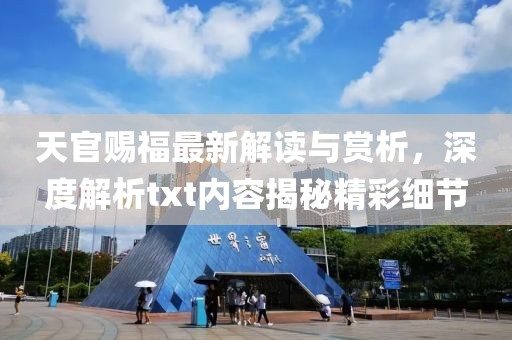 天官赐福最新解读与赏析，深度解析txt内容揭秘精彩细节