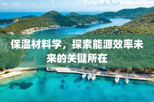 保温材料学，探索能源效率未来的关键所在