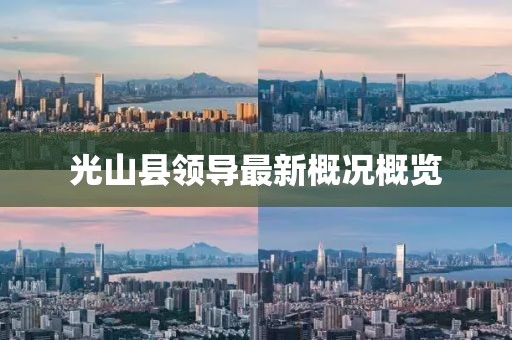 光山县领导最新概况概览