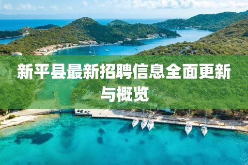 新平县最新招聘信息全面更新与概览
