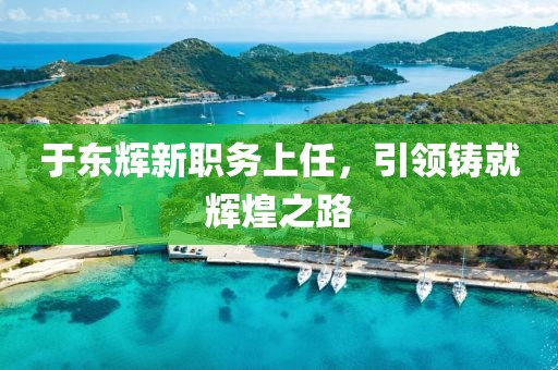 于东辉新职务上任，引领铸就辉煌之路