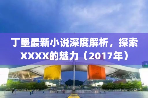 丁墨最新小说深度解析，探索XXXX的魅力（2017年）