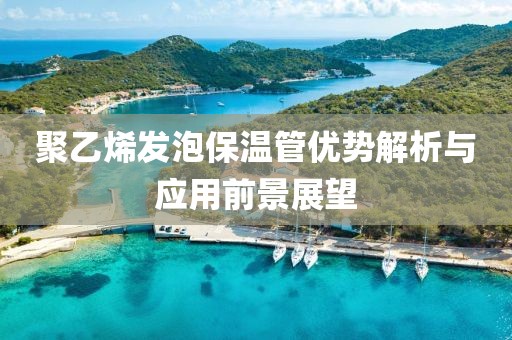 聚乙烯发泡保温管优势解析与应用前景展望